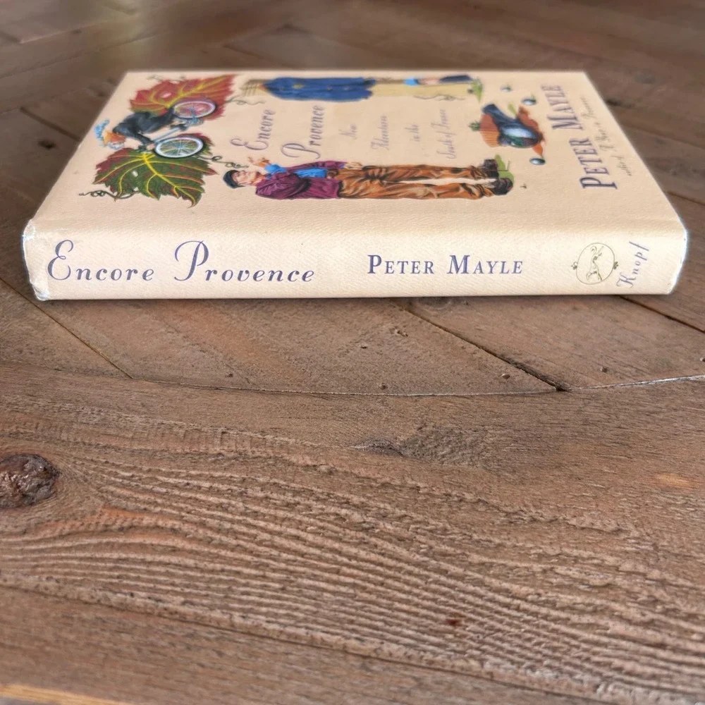 Encore Provence Peter Mayle Hardcover First Edition 1999 Knopf‎ Travel Memoir